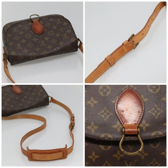 LOUIS VUITTON Monogram Saint Cloud GM Shoulder Bag M51242 LV Auth 128339 - Picture 16 of 16